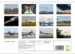 Calvendo Wandkalender*Faszination Fliegen (Wandkalender 2026 DIN A4 quer), Monatskalender