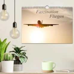 Calvendo Wandkalender*Faszination Fliegen (Wandkalender 2026 DIN A4 quer), Monatskalender