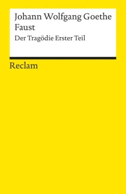 Faust. Der Tragödie erster Teil*Reclam Philipp Jun. Discount