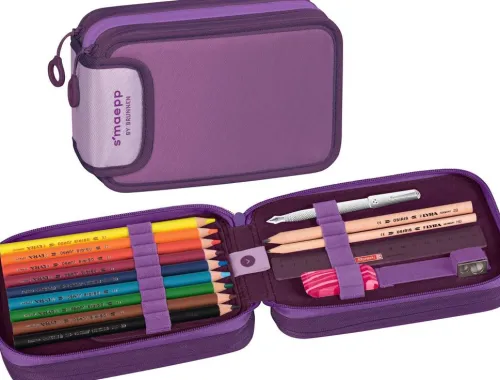 Federmäppchen 3 RV lila*Baier & Schneider Hot