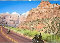 Fernweh und Traumziele: Auf Motorrad-Tour in den USA (hochwertiger Premium Wandkalender 2026 DIN A2 quer), Kunstdruck in Hochglanz*Calvendo Discount