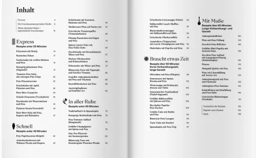 Landwirtschaftsverlag Vegetarisch|Schnelle Küche-Feta