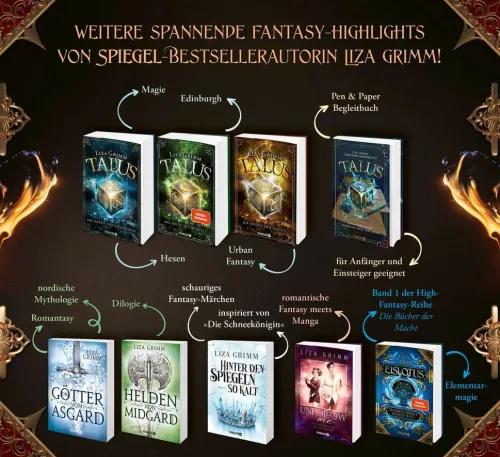 Knaur Taschenbuch Fantasy & Science Fiction|High Fantasy*Feuerlilie. Asche spendet Leben