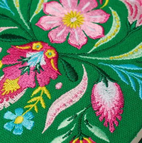 Groh Verlag Notizbücher & -Blöcke-Fiesta del Sol Notizbuch bestickt A5 - 240 Seiten, grün