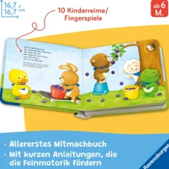 Ravensburger Verlag 0-3 Jahre*Fingerspiele für Klitzekleine