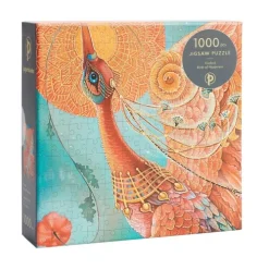 Paperblanks Puzzles & Puzzlezubehör-Firebird 1000 Piece Jigsaw Puzzle by (Birds of Happiness)