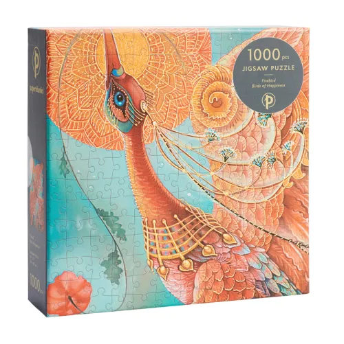 Paperblanks Puzzles & Puzzlezubehör-Firebird 1000 Piece Jigsaw Puzzle by (Birds of Happiness)