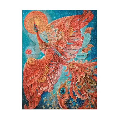 Paperblanks Puzzles & Puzzlezubehör-Firebird 1000 Piece Jigsaw Puzzle by (Birds of Happiness)