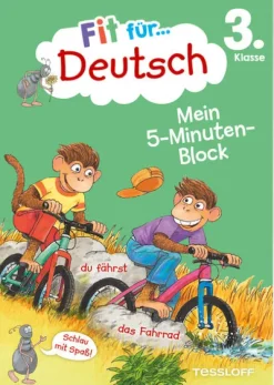 Fit für Deutsch 3. Klasse. Mein 5-Minuten-Block*Tessloff Verlag Best