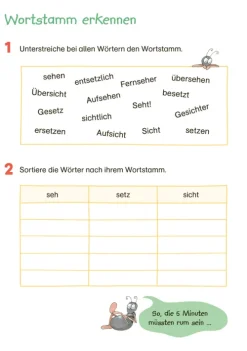 Fit für Deutsch 3. Klasse. Mein 5-Minuten-Block*Tessloff Verlag Best