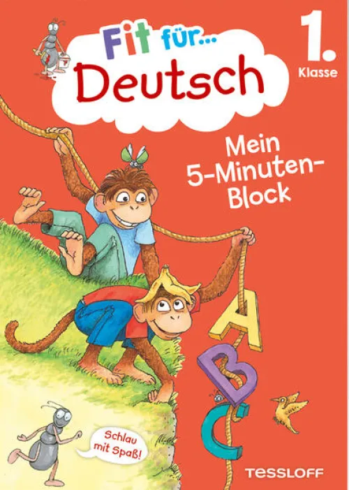 Fit für Deutsch 1. Klasse. Mein 5-Minuten-Block*Tessloff Verlag Hot