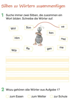 Fit für Deutsch 1. Klasse. Mein 5-Minuten-Block*Tessloff Verlag Hot