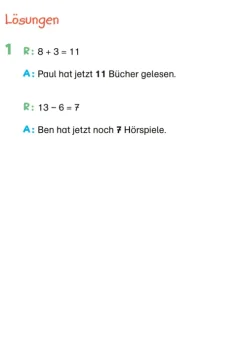 Tessloff Verlag Grundschule·Mathematik*Fit fürs Rechnen 1. Klasse. Mein 5-Minuten-Block