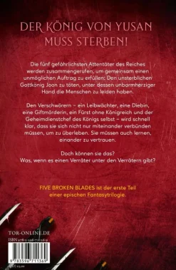 FISCHER TOR Asian Fantasy*Five Broken Blades