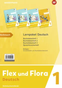 Westermann Schulbuch Nach Fächern·Deutsch-Flex und Flora - Ausgabe 2021. Themenhefte 1 Paket DS