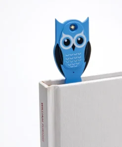 Bookchair Vertrieb Lesen & Geschichten*Flexilight Animal Leselicht (Eule) | 2 in 1 Leselampe & Lesezeichen | LED Leselicht | Geschenk für Leser, Buchliebhaber | Deutsche Ausgabe