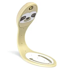 Bookchair Vertrieb Lesen & Geschichten-Flexilight Leselicht (Faultier) | 2 in 1 Leselampe & Lesezeichen | LED Leselicht | Geschenk für Leser, Buchliebhaber | Deutsche Ausgabe