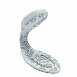 Bookchair Vertrieb Lesen & Geschichten*Flexilight Leselicht (White Flowers) | weiß | 2 in 1 Leselampe & Lesezeichen | LED Leselicht | Geschenk für Leser, Buchliebhaber | Deutsche Ausgabe