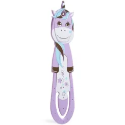 Flexilight Pals Leselicht (Einhorn) - lila - 2 in 1 Leselampe & Lesezeichen - LED Leselicht - Geschenk für Leser, Buchliebhaber - Deutsche Ausgabe*Bookchair Vertrieb Sale