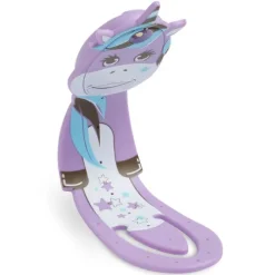 Flexilight Pals Leselicht (Einhorn) - lila - 2 in 1 Leselampe & Lesezeichen - LED Leselicht - Geschenk für Leser, Buchliebhaber - Deutsche Ausgabe*Bookchair Vertrieb Sale