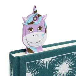 Flexilight Pals Leselicht (Einhorn) - lila - 2 in 1 Leselampe & Lesezeichen - LED Leselicht - Geschenk für Leser, Buchliebhaber - Deutsche Ausgabe*Bookchair Vertrieb Sale