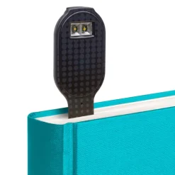 Bookchair Vertrieb Lesen & Geschichten*Flexilight RC (Black Dots) - wiederaufladbares Leselicht - 2 in 1 Leselampe & Lesezeichen - LED Leselicht - Geschenk für Leser, Buchliebhaber - Deutsche Ausgabe