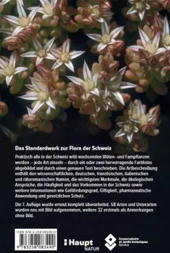 Haupt Verlag AG Biologie-Flora Helvetica - Illustrierte Flora der Schweiz