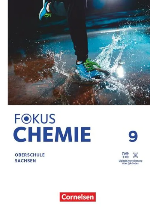 Fokus Chemie 9. Schuljahr Mittlere Schulformen. Oberschulen Sachsen - Schulbuch*Cornelsen Verlag GmbH Discount