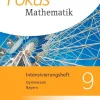 Cornelsen Verlag GmbH Nach Schulform·Gymnasium|Nach Fächern·Mathematik-Fokus Mathematik 9. Jahrgangsstufe - Bayern - Intensivierungsheft mit Lösungen