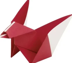 Folia Bastelpapier & Origami-Faltblätter aus Origami Papier DUO UNI 80g/m², 13x13cm, 96 Blatt, farbig sortiert