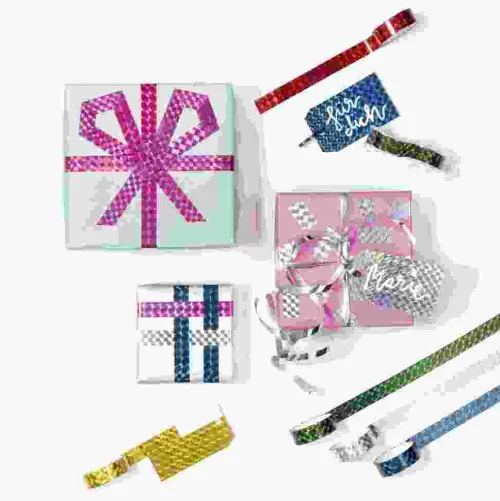 Holo Tape BASIC, 12mmx2m, 6 Rollen, farbig sortiert*Folia