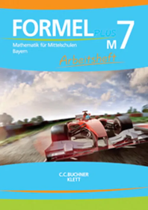 Klett Ernst /Schulbuch Nach Fächern·Mathematik|Nach Bundesländern·Bayern*Formel Plus 7M. Arbeitsheft Klasse 7 (Kurs M). Ausgabe Bayern Mittelschule ab 2017