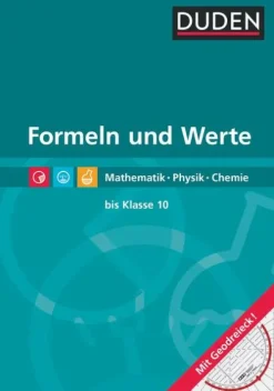 Duden Schulbuch Nach Schulform·Realschule|Nach Schulform·Hauptschule*Formeln und Werte - Formelsammlung bis Klasse 10
