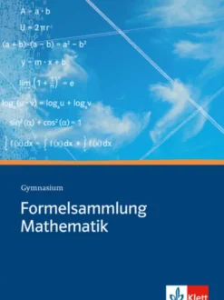 Formelsammlung Mathematik. Gymnasium*Klett Ernst /Schulbuch New