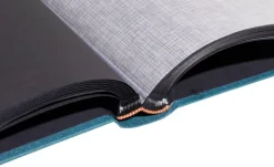 Quo Vadis Dekoration & Einrichtung-Fotoalbum, 60 Seiten schwarz, 29x32 cm, OfficeByMe