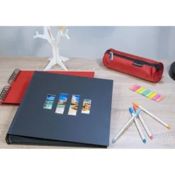 Quo Vadis Dekoration & Einrichtung-Fotoalbum MILANO 29x32 cm, 60 schwarze Seiten