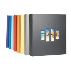 Quo Vadis Dekoration & Einrichtung-Fotoalbum MILANO 29x32 cm, 60 schwarze Seiten