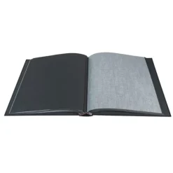 Quo Vadis Dekoration & Einrichtung-Fotoalbum MILANO 29x32 cm, 60 schwarze Seiten