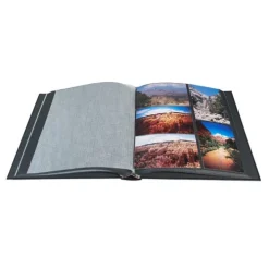 Quo Vadis Dekoration & Einrichtung-Fotoalbum MILANO 29x32 cm, 60 schwarze Seiten