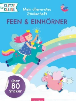 ars edition Stickerhefte*Für Klitzekleine: Mein allererstes Stickerheft - Feen & Einhörner
