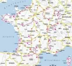 Bruckmann Verlag GmbH Camping*Frankreich mit dem Wohnmobil Die schönsten Routen von der Normandie über die Côte d'Azur nach Korsika