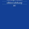 Suhrkamp Verlag Soziologie-Freiheitsgrade