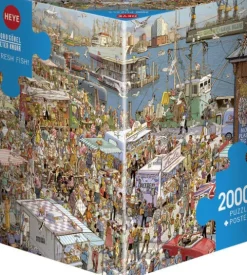 Heye Puzzle Familien- & Gesellschaftsspiele|Puzzles & Puzzlezubehör*Fresh Fish! Puzzle 2000 Teile