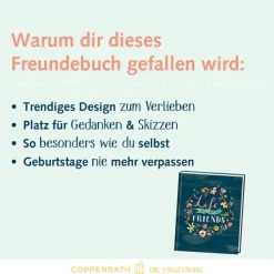 Coppenrath Kalligraphie & Handlettering*Freundebuch - Handlettering - Life is better with friends