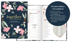 NOVA MD Freundebücher|Nach Zielgruppen-Freundebuch für Erwachsene | Album zum Ausfüllen für Freunde und Kollegen mit edler Goldprägung | Freundschaftsbuch, Poesiealbum, Erinnerungsalbum als Geschenk