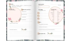 NOVA MD Freundebücher|Nach Zielgruppen-Freundebuch für Erwachsene | Album zum Ausfüllen für Freunde und Kollegen mit edler Goldprägung | Freundschaftsbuch, Poesiealbum, Erinnerungsalbum als Geschenk