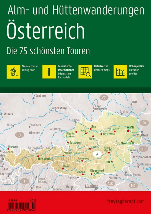 Freytag + Berndt Karten & Atlanten-freytag & berndt Alm- und Hüttenwanderungen Österreich