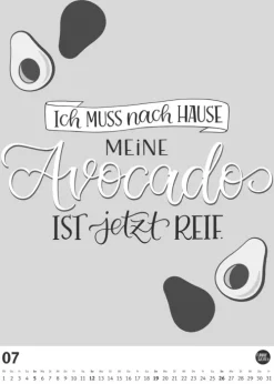 Neumann Verlage GmbH & Co Posterkalender*Funny Quotes-Kalender 2026 - Typo-Kalender - Poster-Format 50 x 70 cm