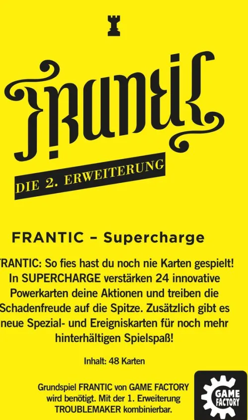 Carletto Deutschland GmbH Familien- & Gesellschaftsspiele*Game Factory - Frantic Supercharge