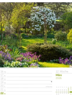 Ackermann Kunstverlag Wochenkalender*Gartenglück Wochenplaner Kalender 2026